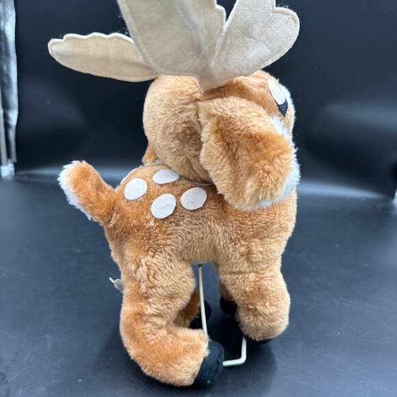 Vintage Christmas reindeer, snuggle ups, plush Treasure Master - Picture 5 of 9